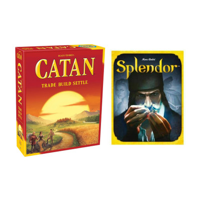 TMA ENTERPRISES Catan & Splendor Board Game Combo Money & Assets Board Game