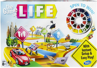 ARNIYAVALA The Game of Life, Family Board Game for 2-4 Players Educational Board Games