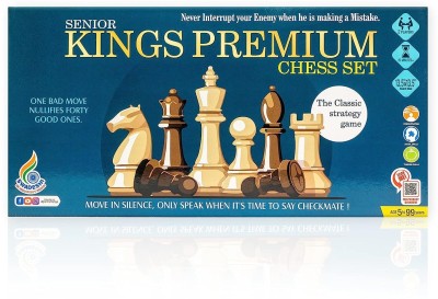 zokato Strategy Game Kings Premium Chess Set for Kids with Logical and Strong Mind Board Game Accessories