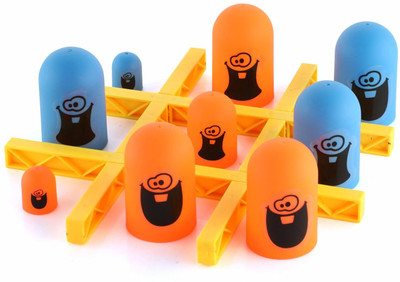 Toybot Gobble Tic Tac Toe Game New 3D Zero Cross Game for Kids Strategy & War Board Game