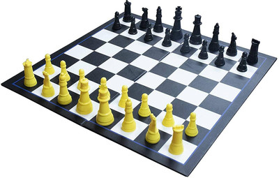 Myhoodwink Chess Set with Board for Kids & Adults Educational Board Game, 6+ Years 35 cm Chess Board(Black, White)