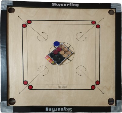 GRANT CARROM_32INCH 5 cm Carrom Board(Multicolor)