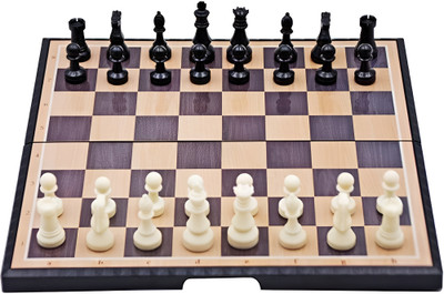 Intellect Creation The Thinking Board 6 cm Chess Board(Brown)