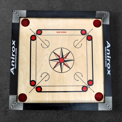 Anirox 20inch 50.8 cm Carrom Board(Beige)