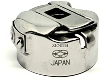 ZENITH Combo of Japan Bobbin case with Aluminum Bobbins for Industrial Sewing machines Bobbin Case(Pack of 1)