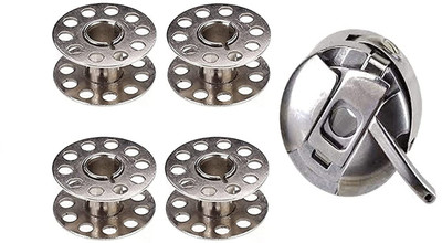 Ey CATCHING Pack of 5 Home Sewing Machine Bobbins /Bobbin case Home/Shop Machine All Brand Bobbin Case(Pack of 1)