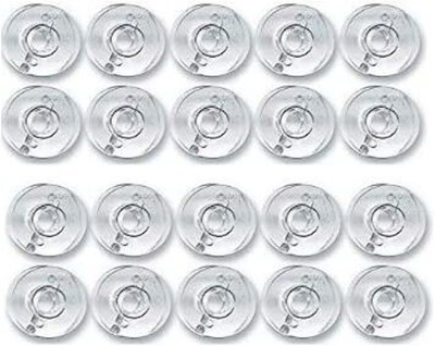 ONUS Imported Plastic Bobbins for Domestic Sewing Machines | Pack for Usha, Singer Bobbin Case(Pack of 20)