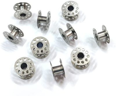 ERHIndia (20 Pcs) Bobbin for Sewing Machine Boutique and Fashion Designing Tool Kit Bobbin Case(Pack of 20)