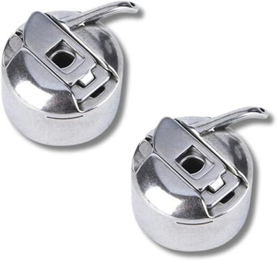 CRICK WOLF Compatible with Singer, USHA, Brother Front Load Machines Bobbin Case(Pack of 2)