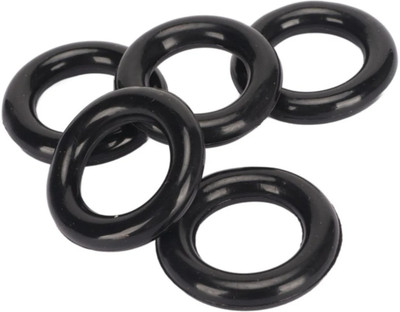 SSS Black Bobbin Winder Ring Tires for Industrial Sewing Machine (5 Piece) Bobbin Winder Ring