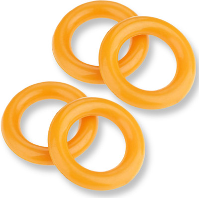 SSS Industrial Domestics Sewing Machine Bobbin Winder Yellow Ring Pack of 4 (Yellow) Bobbin Winder Ring