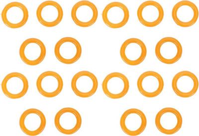 SSS 20Pcs Round Bobbin Ring, Rubber Elastic Bobbin Winder Ring for Sewing Machine Bobbin Winder Ring