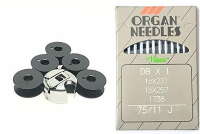 ZENITH Combo Industrrial Umbrella Single Needle Bobbin case + Bobbins + Organ Needles DBx1 (10 Needles) (DB 14) Plastic, Metal Bobbins(Pack of 1, Domestic) ZENITH Combo Industrrial Umbrella Single Needle Bobbin case + Bobbins + Organ Needles DBx1 (10 Needles) (DB 14) Plastic, Metal Bobbins(Pack of 1, Domestic)