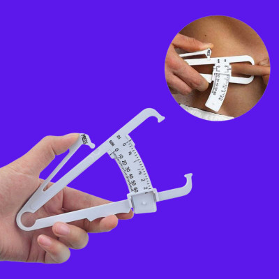 FlyTouch Body Fat Caliper Monitor Mass Measuring Tape Tester Skinfold A Body Fat Analyzer(Multicolor)