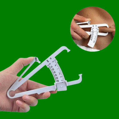 FlyTouch Eco-Friendly Body Fat Caliper Skinfold Caliper Measurement Body Fat Tester A Body Fat Analyzer(Multicolor)