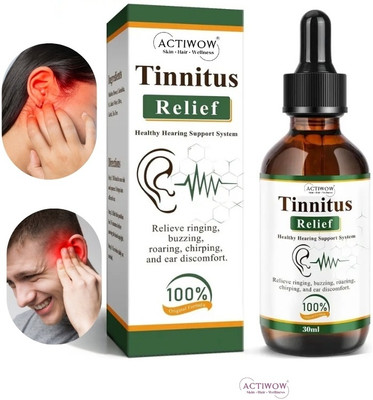 ACTIWOW Tinnitus Relief Calm Ear Herbal Soothe Liquid(30 ml)