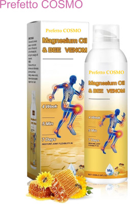 Prefetto COSMO Stay Active with Magnesium Oil Bee Venom Joint Spray Liquid(100 ml)