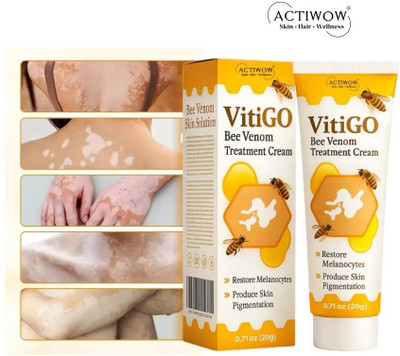ACTIWOW Vitigo Bee Venom Cream for Tight Skin Texture Z01 Cream(100 g)
