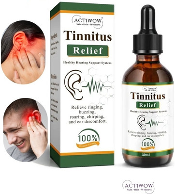 ACTIWOW Tinnitus Relief Premium Daily Support Liquid(30 ml)