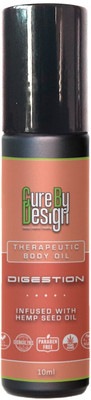 Cure By Design Therapeutic Healing Roll on - Digestion Liquid(10 ml)