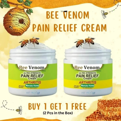 Kenkoderm BEE VENOM BODY PAIN RELIEF Cream(2 x 50 g)