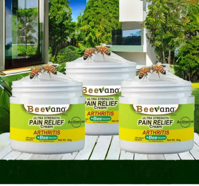 ACTIWOW BeeVana Cream for Back Pain Relief and Relaxation Pack of 3 Cream(3 x 16.67 g)