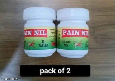 JRA Cure PAIN NIL TABLETS 40 TABLETS 2 PACK Tablets(2 x 40 Units)