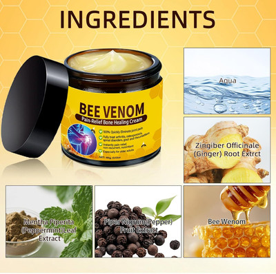 NewClick Bee-Venom Cream,Advanced Joint Cream,New Bee Venom Professional Cream Balm(2 x 50 ml)
