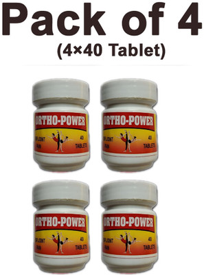 Quickbits Ayurvedic Ortho Power Tablet Tablets(4 x 40 Units)