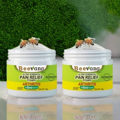 Bee Venom Fast Relief for Sore Neck & Shoulders Pack of 2 Cream(2 x 50 g)