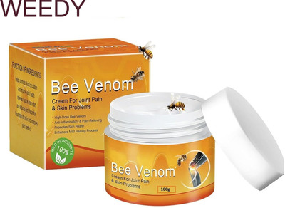 WEEDY Bee Venom for Effective Bone Pain Relief & Quick Recovery Cream(100 g)
