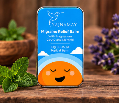 YAJNAMAY Menthol Topical Balm with Magnesium & CoQ10 for Body Massage Pack of 1 Balm(10 g)