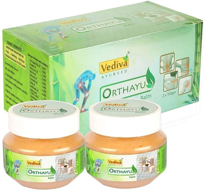 Orthayu Balm pain Relief balm from Joints Muscular And Back Pain Balm(2 x 100 g)