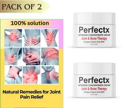 PANARO Perfectx FlexiHeal Pain Cream | Ayurvedic Blend-Bones, Muscles & Joint Recovery Cream(2 x 100 g)