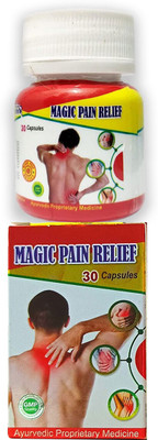 Quickbits Magic Pain Relief 30 Capsules For Joint Pain (Pack of 1) Tablets(30 Units)