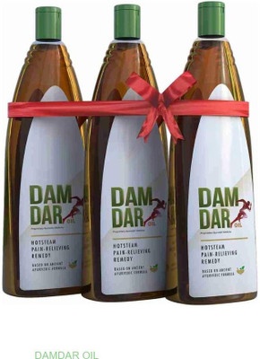 damdar Oil Herbal Fast Recovery for Legs Bff01 Liquid(3 x 66.67 ml)