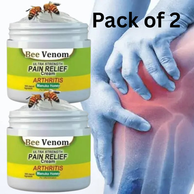 COSMIVA BeeVenom Pain Relief for Wrist & Hand Stiffness bee venom pain cream Cream(2 x 100 g)