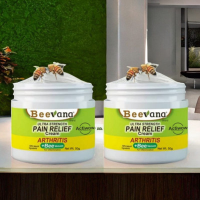 Bee Venom Relief for Sore Muscles & Joints Pack of 2 Cream(2 x 50 g)