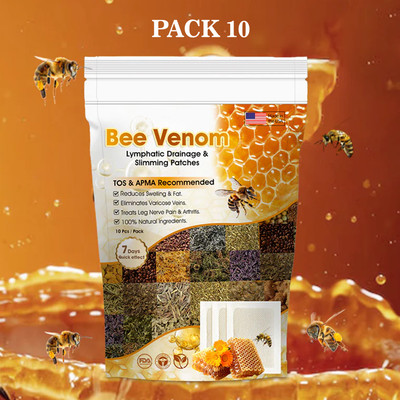 nandurba Beevenom Herbal Foot Pads for Toxin Removal & Deep Sleep Plaster & Patch Plaster & Patch(100 g)