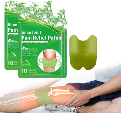LOXITY Pain Relief Patch with Self-heating Moxibustion Knee Pain Relieve Plaster & Patch(3 x 100 g)