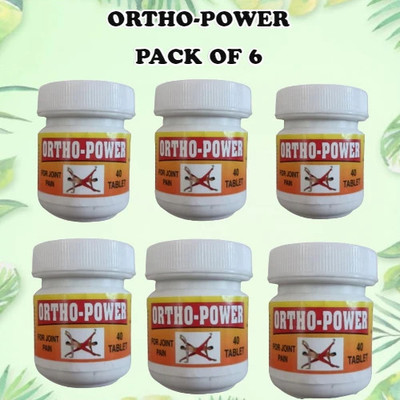 MUKHTI CARE ORTHO POWER AYURVEDIC PACK OF 6 Tablets(6 x 40 Units)