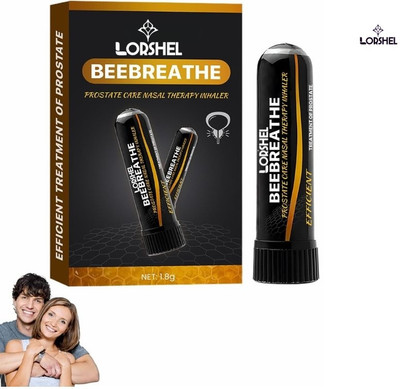 LORSHEL Prostate Wellness Solution Nasal Inhaler with Nasal Suction Effective Support Inhaler(1.8 ml)