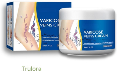Trulora Herbal Varicose Veins Cream Relief Therapy Cream(50 g)