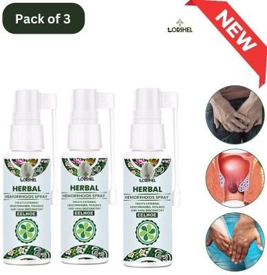 LORSHEL Hemorrhoids Treatment Reviews - Eelhoe Natural Remedy Liquid(3 x 40 ml)