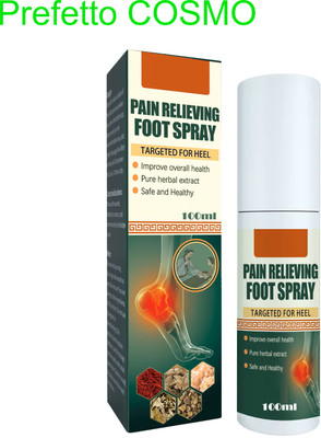 Prefetto COSMO Refreshing Pain Spray for Feet - 1 Liquid(100 ml)