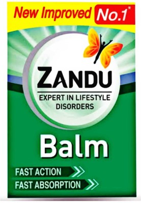 ZANDU Ayurvedic Headache Body & Cold Balm 25ml Balm(25 ml)
