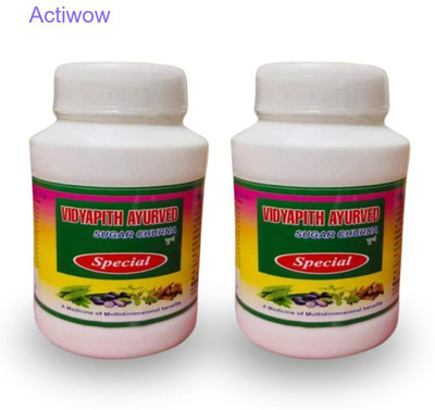ACTIWOW Vidyapith Sugar Powder for Supporting Steady Blood Sugar Levels Pack of 2 Powder(2 x 100 g)