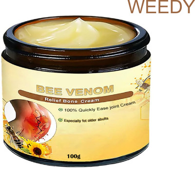 WEEDY Bee Venom Fast Relief Balm for Pain & Inflammation Cream(100 g)