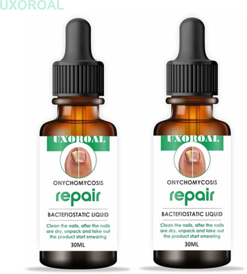 uxoroal Nail Repair Serum Duo – With Vitamin E & Aloe Vera Liquid(2 x 30 ml)
