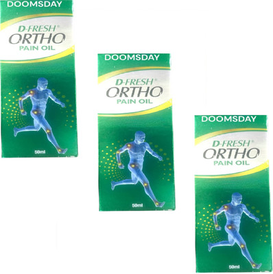 DOOMSDAY d -fresh ortho pain oil 50 ml per pcs. Liquid(3 x 50 g)